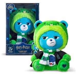 Harry Potter x Care Bears - Slytherin House Grumpy Bear